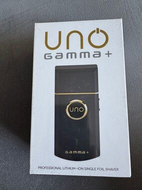 Gamma+ Black & Gold Professional Single Foil Shaver